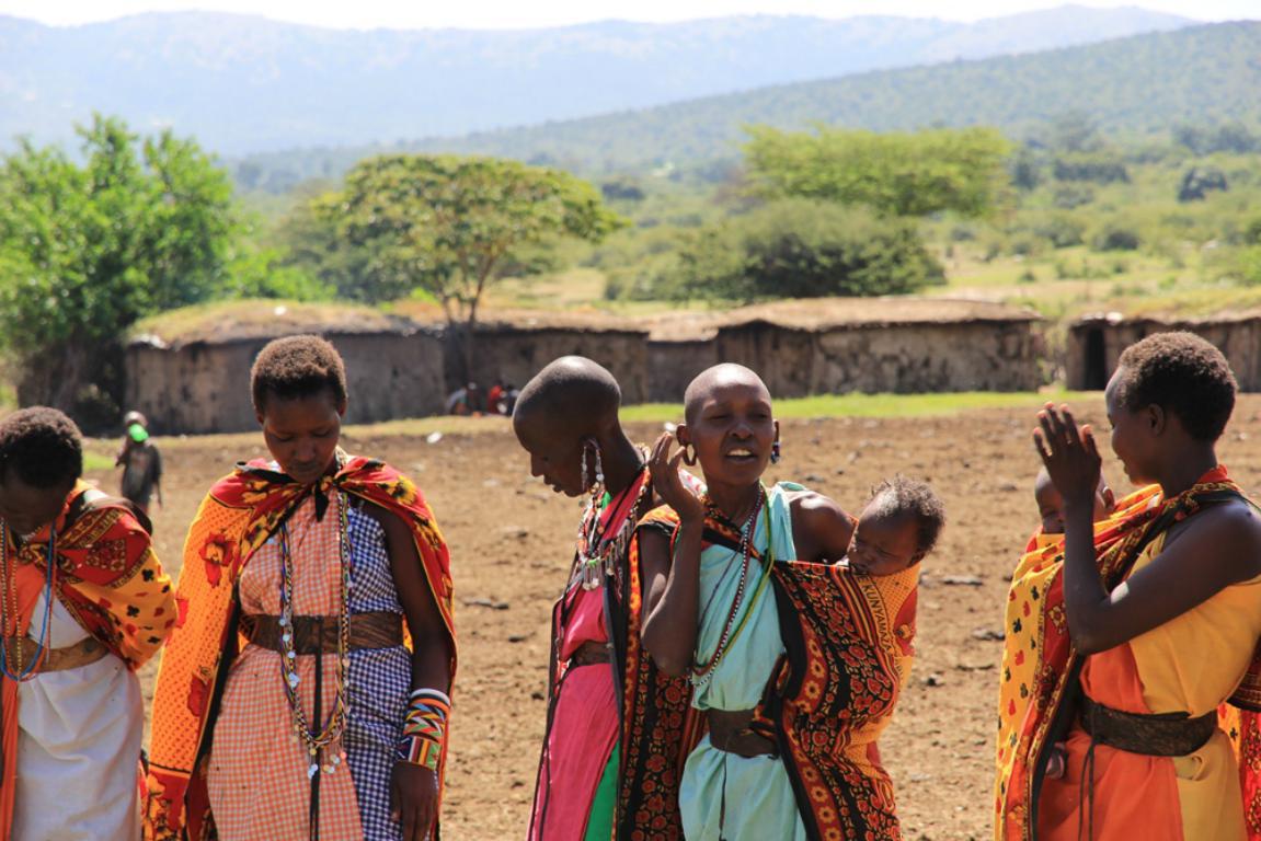 Village masai à Amboseli